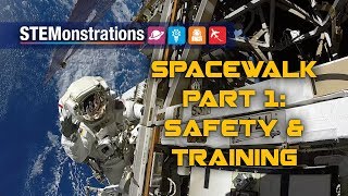 STEMonstrations Spacewalk Part 1 Safety and Training [upl. by Ecirtak]