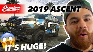 CRAZY OffRoad SUBARU gets VINYL WRAPPED  Custom 2019 Subaru Ascent [upl. by Rastus981]