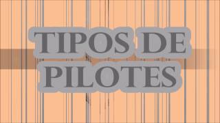 TIPOS DE PILOTES [upl. by Atrebla]