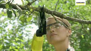 Karcher TLO 1832 Cordless Tree Lopper [upl. by Sisto394]