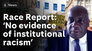 No evidence of institutional racism in UK says report commissioned by government [upl. by Sax]