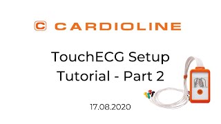 Cardioline TouchECG HD Demo Part 2 [upl. by Calida]