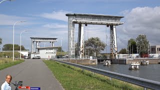 nieuwpoort de ganzenpoot en de st jorissluis [upl. by Kristofor]