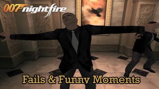 James Bond 007 Nightfire  Fails and Funny Moments 2 Ps2 [upl. by Eniotna]