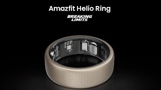 Amazfit Helio Ring Has A BuiltIn Electrodermal Sensor And Readiness Score [upl. by Maritsa]