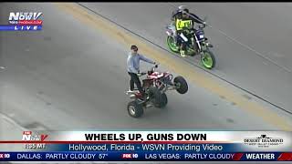 WATCH Bikers Take Over Miami Area Streets On Martin Luther King Jr Day FNN [upl. by Strauss]