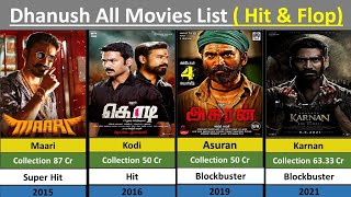 Dhanush All Movies List  Dhanush All Movies  Comparison [upl. by Vladi518]