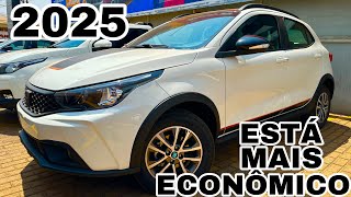 NOVO FIAT ARGO TREKKING CVT 2025 COM PACOTE TREKKING TOP  RECEBEU MELHORIAS NA PARTE DE CONSUMO [upl. by Zared94]