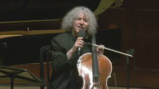 Steven Isserlis and Mishka Rushdie Momen  Beethoven Lecture Recital  Live from Wigmore Hall [upl. by Marquis]