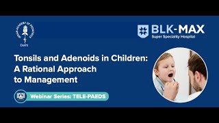 Tonsils and Adenoids in Children A Rational Approach to Management [upl. by Jonas94]