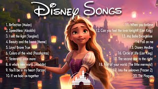 Walt Disney Songs Collection 2023 🌷🌷The Most Romantic Disney Songs 🧃 Disney Soundtracks Collection [upl. by Josephson]