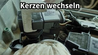 Zündkerzen wechseln VW Audi Seat Skoda Fabia 14 16V [upl. by Eerac708]