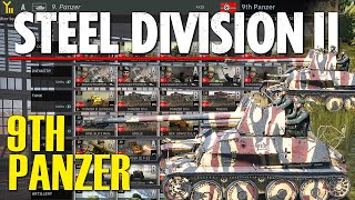 New 9TH PANZER Steel Division 2 Battlegroup Preview Tribute to Normandy 44 DLC [upl. by Arykat]