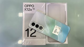 Oppo K12x 5g under 13k  blue colour  Unboxing first impression amp Review 🔥🔥 Price  Specs amp more [upl. by Wini]