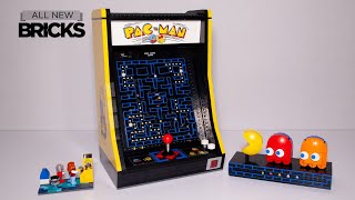 Lego Icons 10323 PACMAN Arcade with Power Functions Speed Build [upl. by Zosema]