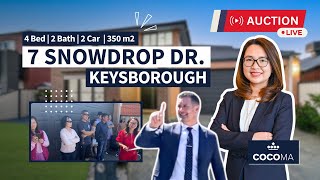 Live Auction  7 Snowdrop Drive Keysborough [upl. by Ahsilra]