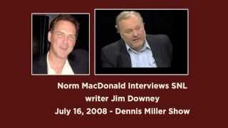 Norm MacDonald Interviews Jim Downey [upl. by Acima]