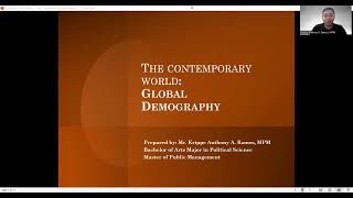 The Contemporary World  Global Demography [upl. by Cybil]