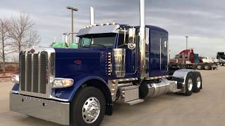 2019 Peterbilt 389 Viper Blue [upl. by Naicul866]