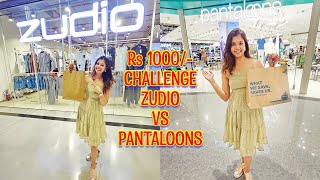 Rs1000 CHALLENGE ZUDIO VS PANTALOONS WHICH ONE IS BETTERKRISHNA ROY MALLICK [upl. by Nosinned]