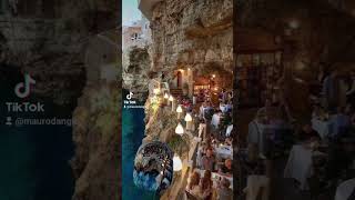 Restaurant Grotta Palazzese [upl. by Hessney58]