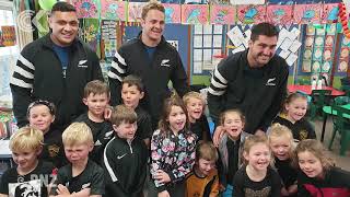 All Blacks Rugby World Cup squad welcomed around NZ [upl. by Fabien3]