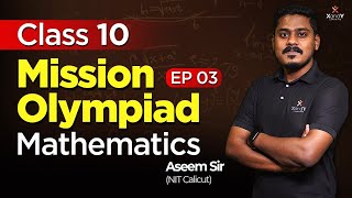 🔰 Mission Olympiad  Class 10  International Math Olympiad  Ep 03  Mathematics maths olympiad [upl. by Claudian]