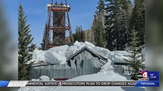 Historic miningera structure collapses in Park City [upl. by Kostival281]