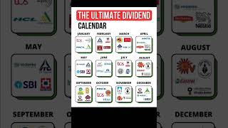 the ultimate dividend calendar share market analysis trading video trading viral profit stocks [upl. by Batsheva]