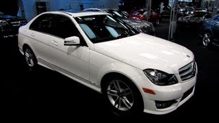 2013 MercedesBenz C300 4matic  Walkaround  2013 Salon de LAutomobile de Montreal [upl. by Quartus]