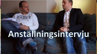 Anställningsintervju  tre tips [upl. by Wendin869]