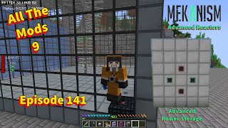 All The Mods 9 Episode 141 Mekanism Advanced Fission Reactors Induction matrix Lithium Dust [upl. by Matt723]