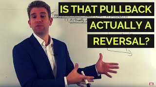 How to Know that a Pullback is Actually a Reversal 📉📈 [upl. by Rehpotsrihc]