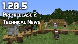 Technical News in Minecraft 1205 Prerelease 2 [upl. by Auqinaj394]