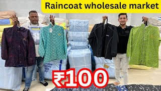 Cheapest raincoat supplier in India  raincoat wholesale market Nagpur  men’s ladies kids ☔️ [upl. by Fellner]