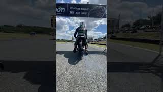 DEPART ARRETE 150M DRAGSTER MOTO 2FAST 100CC EN ACTION 💚💚 [upl. by Ilke]