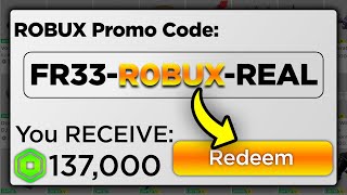 This SECRET Promo Code Gives FREE ROBUX Roblox March 2024 [upl. by Halla]