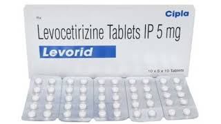 LEVOCETIRIZIN TABLETS IP 5mg  Uses  Doses  Side effects  Optonetry solution [upl. by Tergram359]