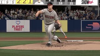 San Diego Padres vs Arizona Diamondbacks  MLB Today 68 Full Game Highlights  MLB The Show 24 [upl. by Thurston]