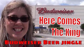 Budweiser Jingle quotHere Comes the Kingquot  Edie Murphy sings the King of Beers song [upl. by Eenaej]