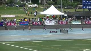 Jaren Hamilton 2758s 200m AAU Junior Olympics 2014 Champion 9yr Boys [upl. by Zachary424]