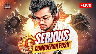 Day 2  Serious Conqueror Push C6S18  BGMI Conqueror Push with HYDRA RAREBIT bgmilive [upl. by Eikcid]