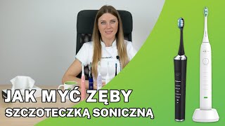 Jak myć zęby szczoteczką soniczną🧐 [upl. by Rehteh]