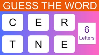 Only A Genius Can Guess These Words  Jumbled Word Game with Answers Part 04  Brain Fun [upl. by Tarsus]