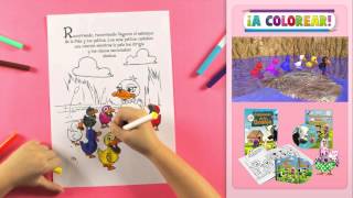 A Colorear los Dibujos de Las Canciones de la Granja 2  El Reino Infantil [upl. by Paucker]