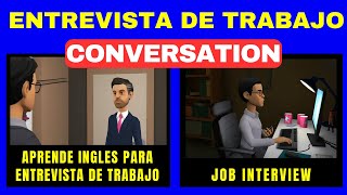 APRENDER INGLES para Entrevista de TRABAJO 👉JOB INTERVIEW [upl. by Olgnaed148]