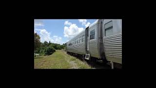 Silver Bullet Railmotors RM 2017 RM 2023 At Gympie shorts railfan australiantrains railmotors [upl. by Krysta556]