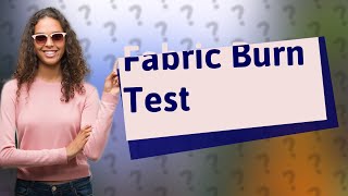 How can you tell if a fabric is polyester or cotton [upl. by Anaugal575]