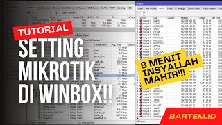 Tutorial Setting Mikrotik Menggunakan Aplikasi Winbox [upl. by Enymsaj]