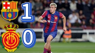 Barcelona vs Mallorca 10 Highlights Robert Lewandowski in action [upl. by Anaiuq477]